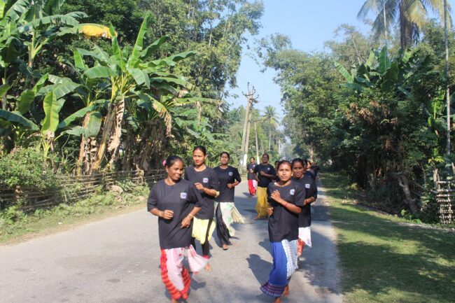 Marathon during the 16 Days Campaign aginst GBV