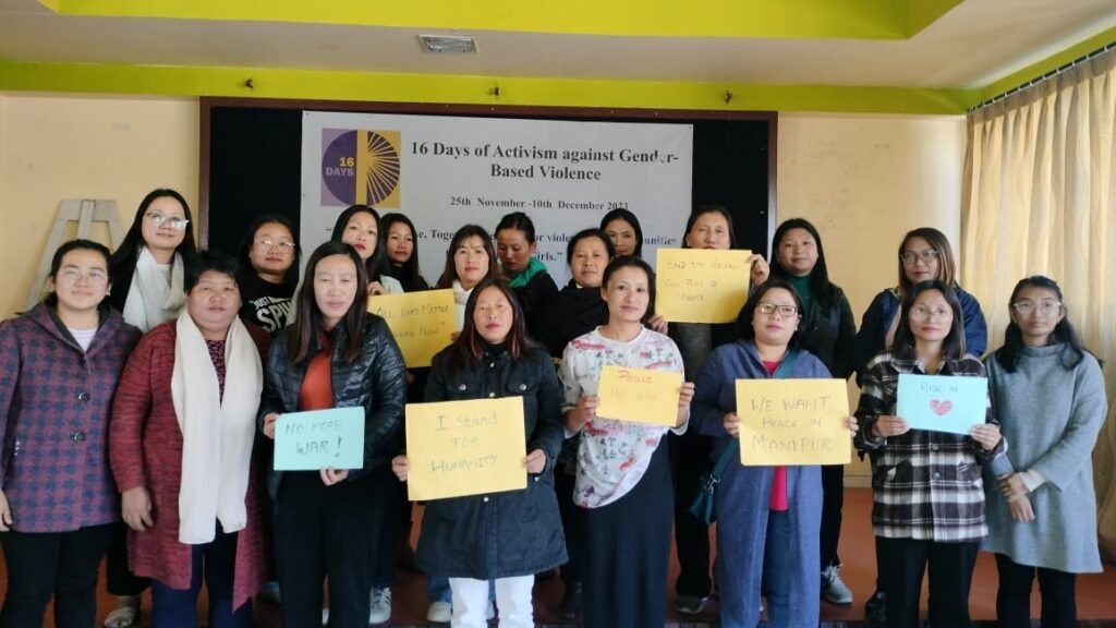 16 Days of Activism against gender-based violence - Nagaland