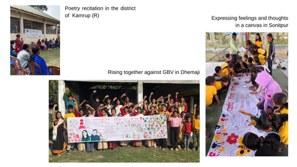 One Billion Rising in Dhemaji, Sonitpur, and Kamrup