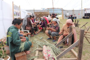 Workshop with Weavers on Natural Fibres